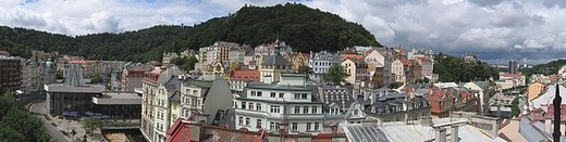 Karlovy Vary - panorama